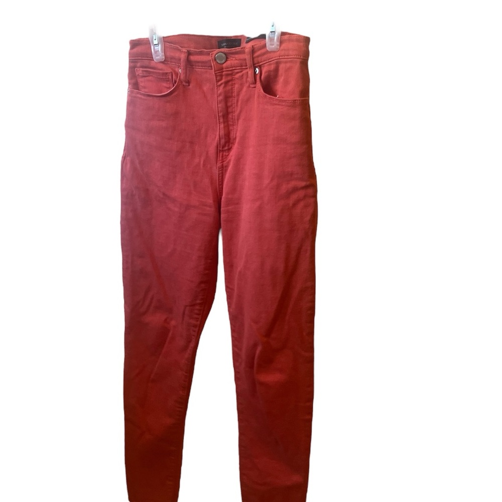 Banana Republic Coral High-Rise Skinny Pants